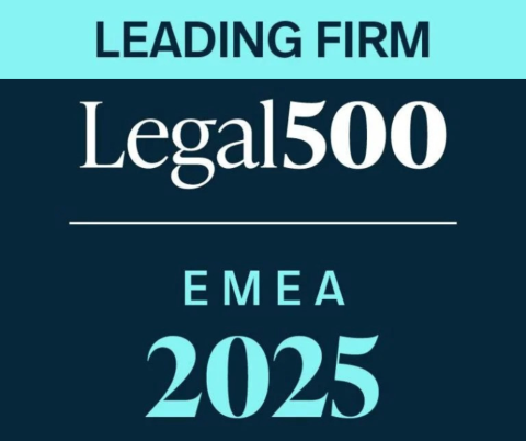Legal 500 Leading Firm badge