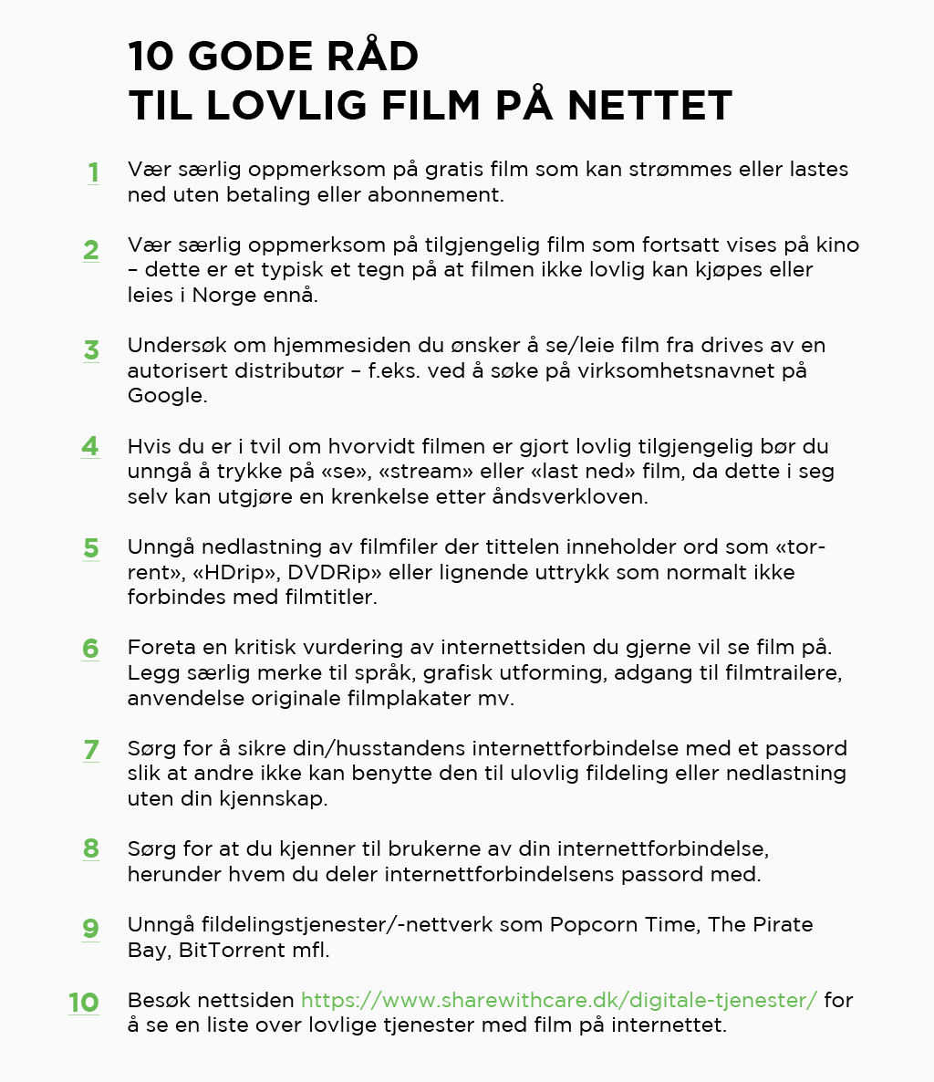 Ofte stilte spørsmål